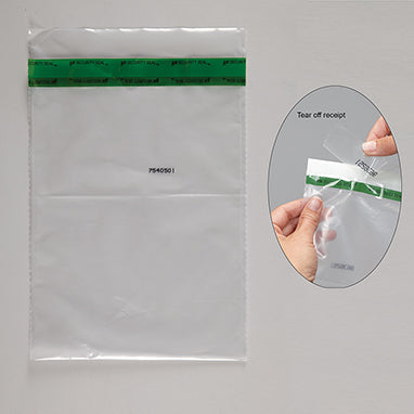 Serialized Tamper-Evident Bags, 9 x 12 H-20301-13213