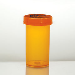 Friendly and Safe Vials With Child Resistant Caps Attached, 40 Dram H-573035-16086