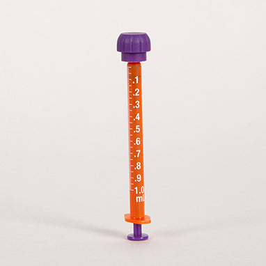 Low Dose ENFit Syringes, 1mL Amber, Case H-20306-50-14290