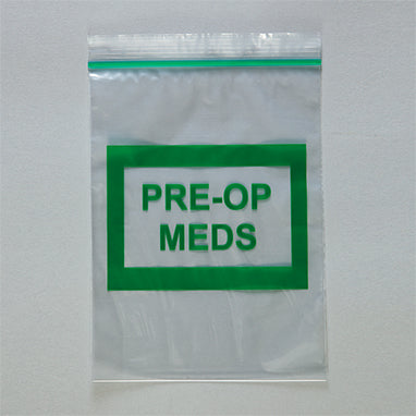 Pre-Op Meds Bags, 6 x 8 H-9424-13700