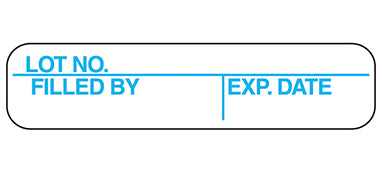 Lot No. Filled By Exp. Date Labels H-2095-13105