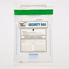 Patients Medicine Inventory Bags, 9 x 12, Clear H-10447-13886