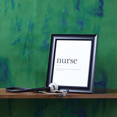 Nurse Definition Framed Print H-N235-13827