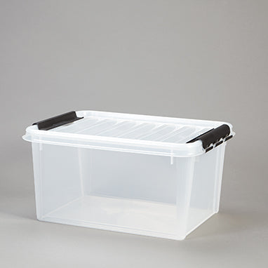 SmartStore™ Tote with Lid, 19.5x10x15 H-13205C-15463