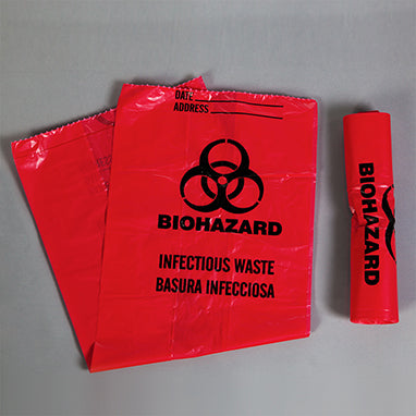 Biohazard Bags, 5-Gallon H-9927-16249