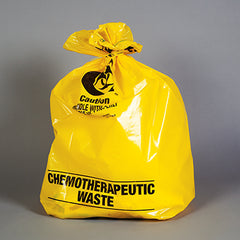 Chemotherapy Waste Bags, 12-16-Gallon, 25 x 34 H-18824-19856