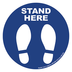 Stand Here Floor Marker, 11 Inch H-81226-16338
