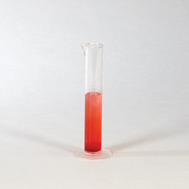 Plastic Graduated Cylinder, 25mL H-20217-12320