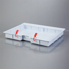 Shallow Crash Cart Box For Metro Lifeline™ Cart with Clear Slide-In Lid H-1873-01-18060