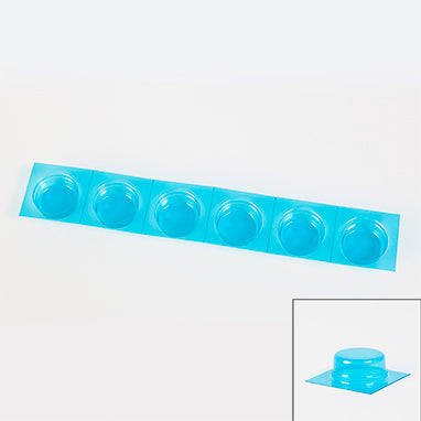 Class A Round Blue Blisters, Shallow, PVdC H-7023-14227