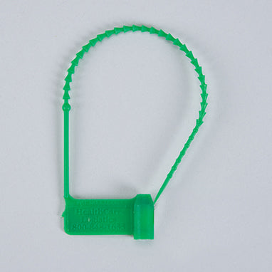 Pull-Tight Padlock Seals, Green H-7801-12382