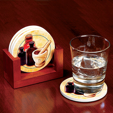 Thirsty Stone Coaster Set H-Y153-12794