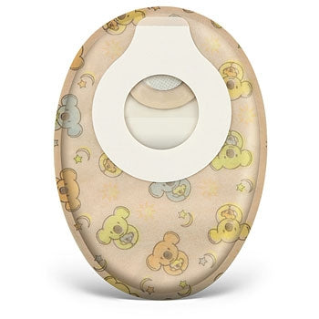 Convatec Ostomy Pouch Little Ones® Two-Piece System 6 Inch Length 1/5 to 1-1/4 Inch Stoma Closed End