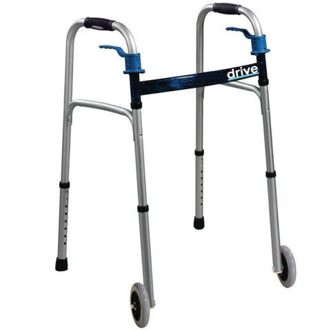 Drive Dual Palm Release Folding Walkers