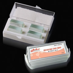Globe Scientific Cover Glass Square No. 2 Thickness 18 X 18 mm - M-1135069-2643 - Box of 10