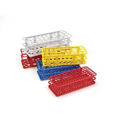 Market Lab Inc Blood Collection Tube Test Tube Rack 60 Place 16 mm Tube Size Blue 2-4/5 X 4-1/8 X 9-3/5 Inch - M-1009503-3329 - Pack of 2