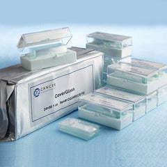 Cancer Diagnostics Cover Glass CoverSeal™ Rectangle No. 1 Thickness 24 X 50 mm - M-1094278-2163 - Case of 10