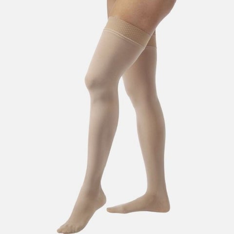 BSN Medical Compression Stocking JOBST® Relief® Thigh High X-large Beige Open Toe - M-823092-2923 - Pair