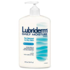 Johnson & Johnson Consumer Hand and Body Moisturizer Lubriderm® 16 oz. Pump Bottle Scented Lotion