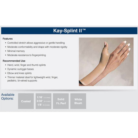 Rolyan KaySplint Basic II Blend Solid