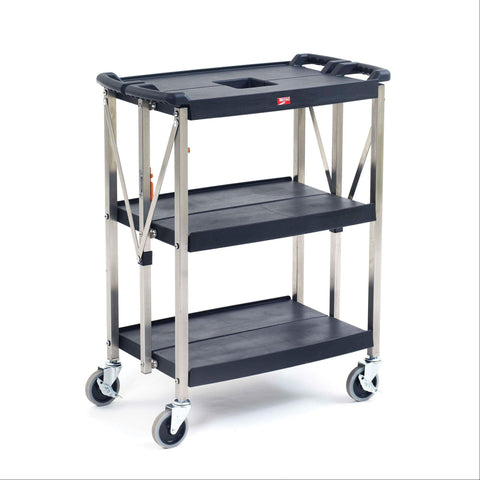 myFold Folding Utility Cart myFold Folding Utility Cart • 16.5"W x 29"D x 38.8"H ,1 Each - Axiom Medical Supplies