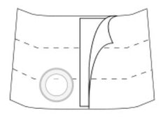 Nu-Hope Laboratories Hernia Belt Nu-Form™ Large 9 Inch