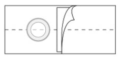 Nu-Hope Laboratories Hernia Belt Nu-Form™ Medium 6 Inch