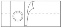Nu-Hope Laboratories Hernia Belt Medium, Adult 6 Inch