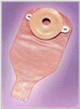 Nu-Hope Laboratories Post-Op Ostomy Pouch Nu-Flex™ Nu-Comfort™ Two-Piece System 1-1/2 to 1-3/4 Inch Stoma Drainable Deep Convex, Trim To Fit