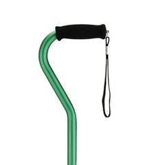 Nova Ortho-Med Offset Cane Nova Aluminum 30 to 39 Inch Height Green - M-1167035-2021 - Case of 12