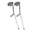 Drive Medical Forearm Crutches drive™ Toddler Aluminum Frame 120 lbs. Weight Capacity - M-1091771-810 - Pair