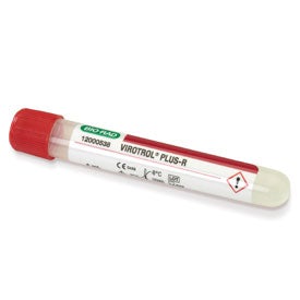 Bio-Rad Laboratories Unassayed Control Virotrol PLUS-R HBsAg, Antobodies to HIV-1/2, HCV, HBc, CMV, HTLV-I/II, Treponema Pallidum Single Level 1 X 4 mL - M-1116718-2389 | Each