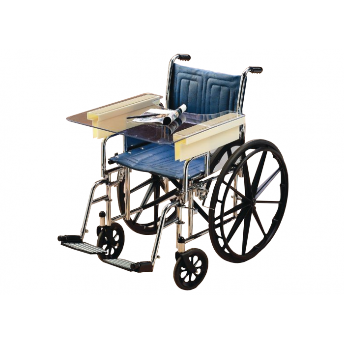 Sammons Preston Slide-On Invisible Wheelchair Tray