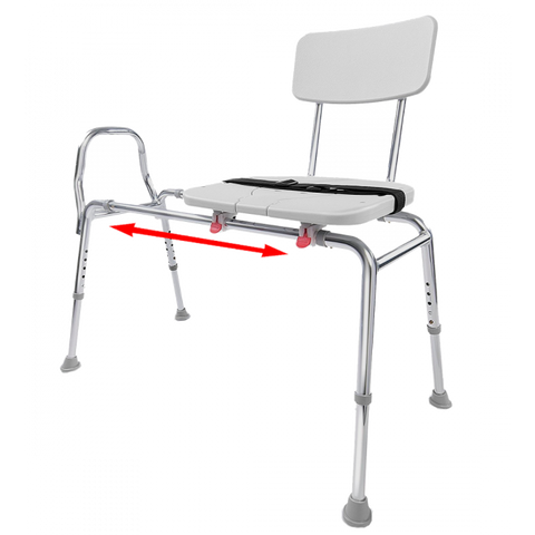Sliding Transfer Bench with Cut-Out (Regular)