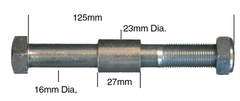 Drive Medical Wheelchair Rear Axle Bolt For Bariatric sentra EC heavy duty wheelchair with dual cross brace - M-993421-3747 - Each