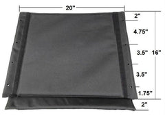 Drive Medical Wheelchair Adjustable Depth Upholstery For Cruiser III 5D Wheelchair - M-934065-614 - Each