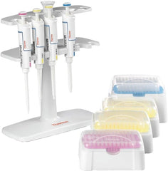 Molecular BioProducts Finnpipette™ F2 GLP Kit 3 Pipette Kit 10 to 10,000 µL - M-1121928-2935 - Each