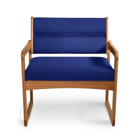 Wood-Line Oak Bariatric Arm Chair
