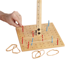 Yardstick Tree with Peg Board